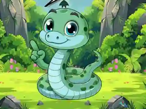 Spel Snake Searching The Baby på nätet