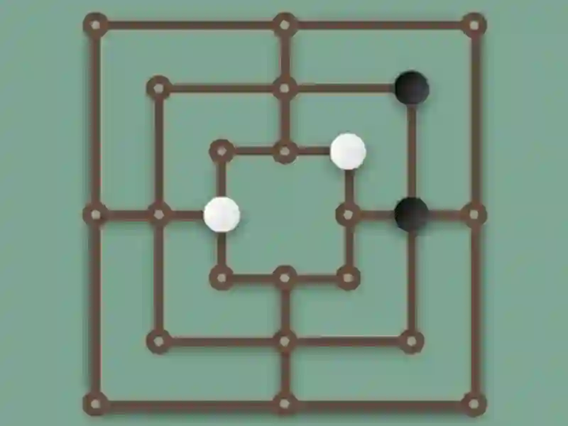 Spel Mill Nine Mens Morris på nätet