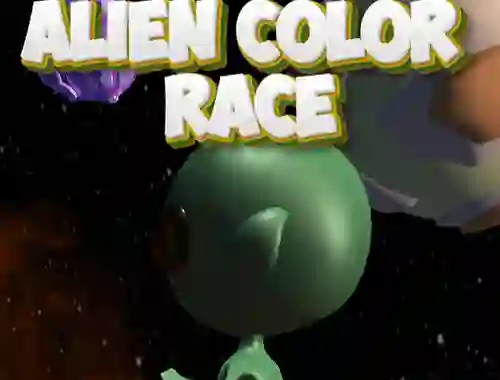 Spel Alien Color Race på nätet