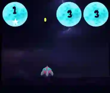 Spel Space Shooter 2D på nätet