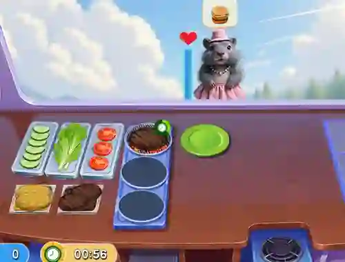 Spel Marmot Diner Dash på nätet