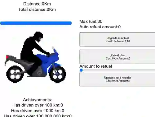 Spel Motorbike Clicker på nätet