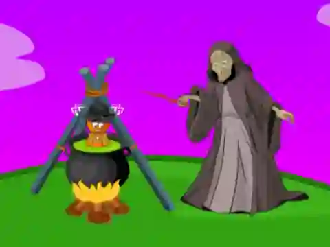 Spel Saving A Boy From A Witch på nätet