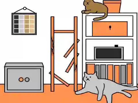 Spel Escape Game: Orange på nätet