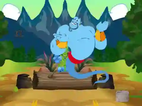 Spel Escape From Wonder Genie Land på nätet