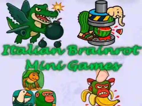 Spel Italian Brainrot Mini Games på nätet