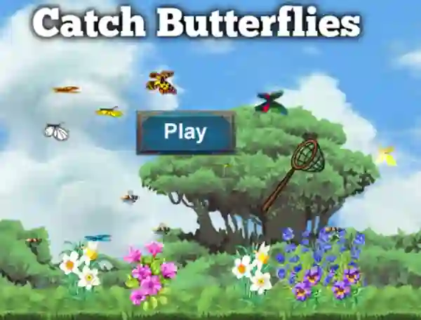 Spel Catch Butterflies på nätet