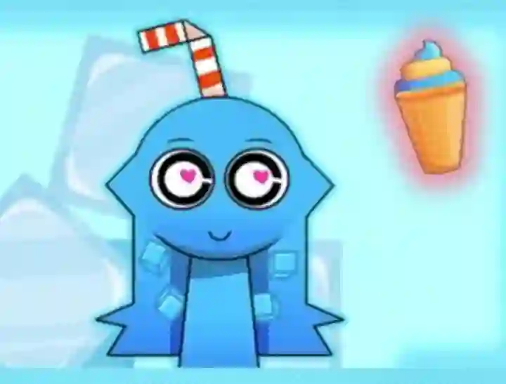 Spel Sprunki Ice Mod  Aqua på nätet