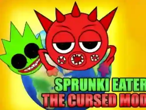 Spel Sprunki Eater The Cursed Mod på nätet