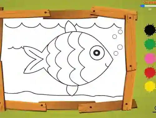 Spel Kids Colour Game på nätet