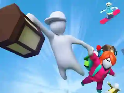 Spel Fall Flat Battle på nätet