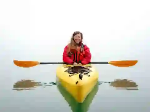 Spel Kayak Kayaking Lake Jigsaw på nätet