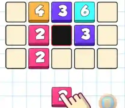 Spel Number Merging Challenge på nätet