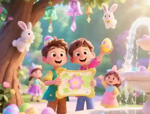 Spel Find The Differences: Easter Egg Hunt på nätet
