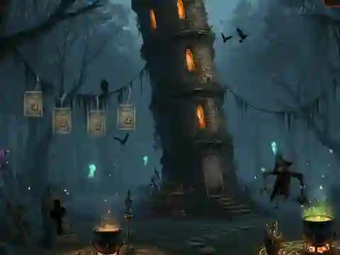 Spel Arcane Witch1 Escape på nätet
