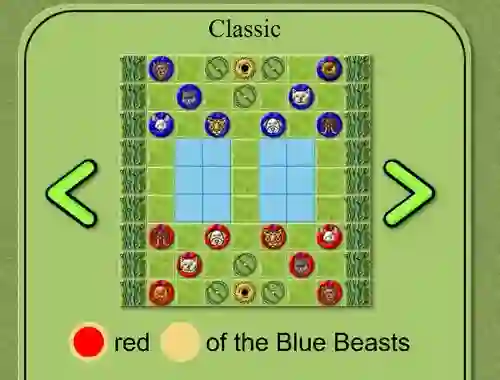 Spel Chess Jungle på nätet