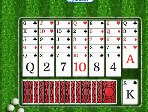 Spel Golf Solitaire på nätet
