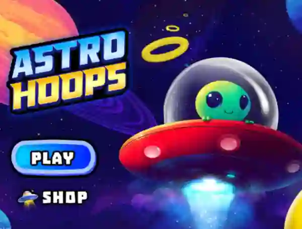 Spel Astro Hoops på nätet