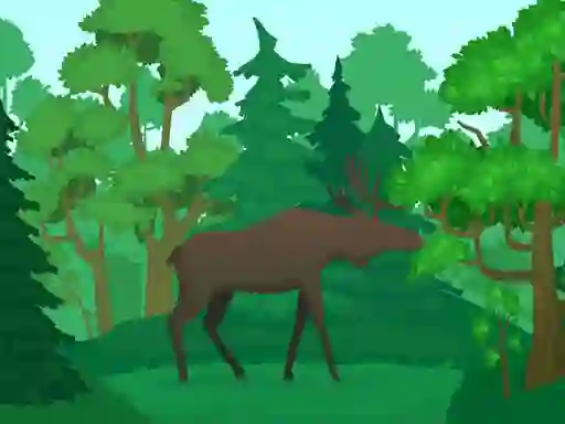 Spel Wild Animals Coloring på nätet