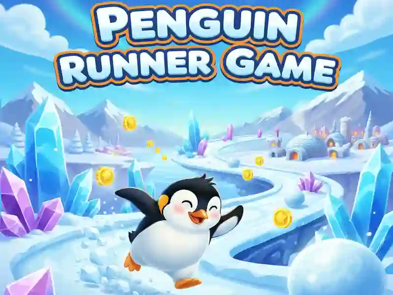 Spel Penguin Runner Game på nätet