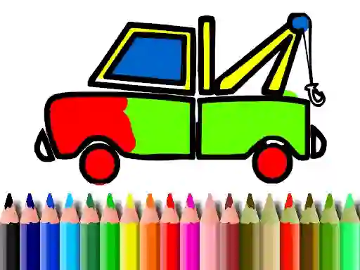 Spel Back To School: Truck Coloring på nätet