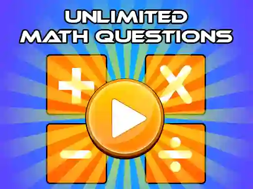 Spel Unlimited Math Questions på nätet