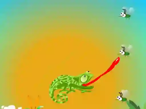 Spel Chameleon Want Eat på nätet