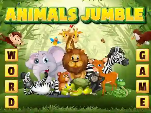 Spel Animals Jumble på nätet