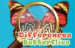 Spel Differences Butterflies på nätet