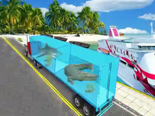 Spel Sea Animal Cargo Truck på nätet