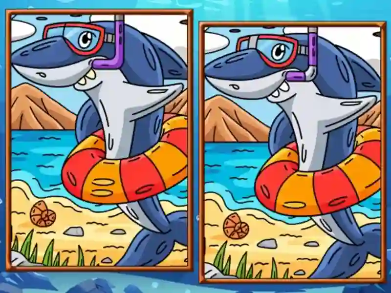 Spel Marine Spot the Difference på nätet