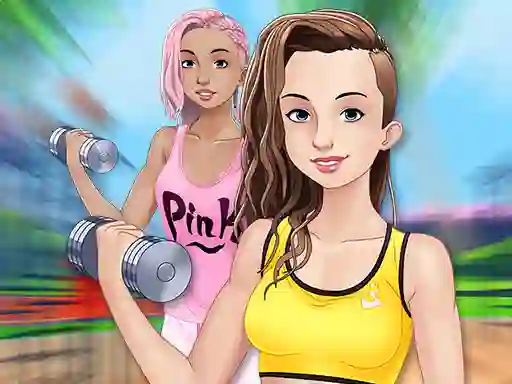 Spel Fitness Girls Dress Up på nätet