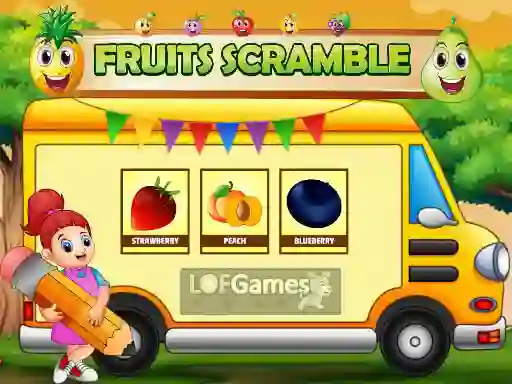 Spel Fruits Scramble på nätet
