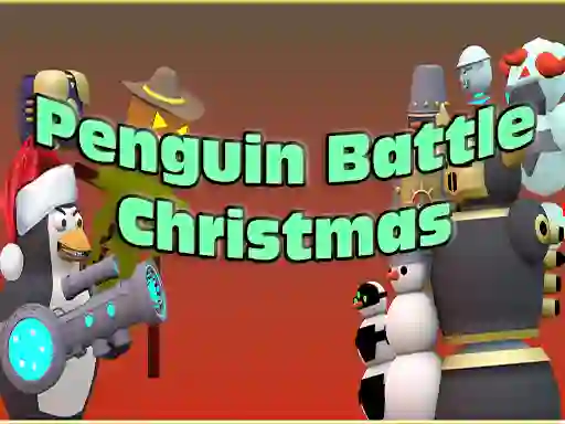 Spel Penguin Battle Christmas på nätet