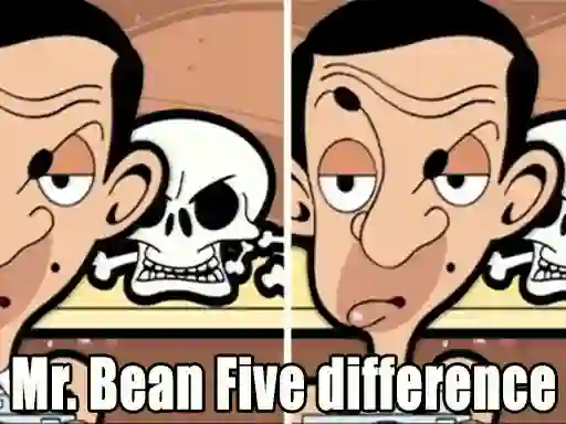 Spel Mr Bean Five Difference Challenge på nätet