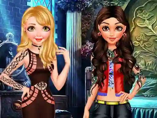 Spel Princess Bad Girls Makeover på nätet