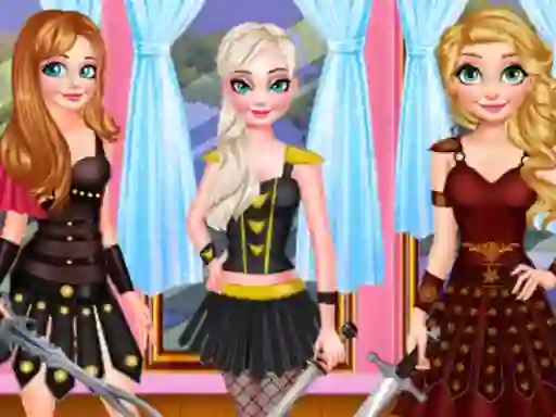 Spel Warrior princess på nätet