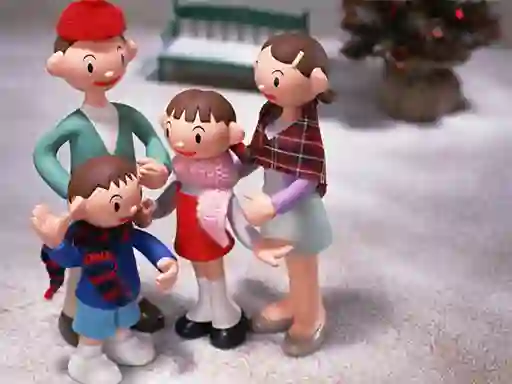 Spel Christmas Clay Doll Puzzle på nätet