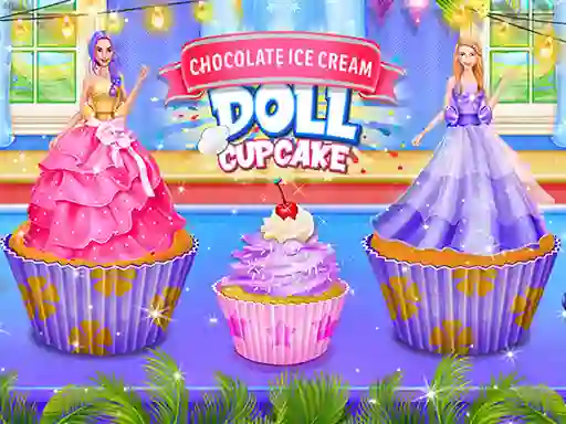 Spel Ice Cream Doll Cake Maker på nätet