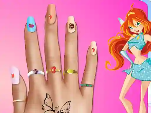 Spel Winx Nail Makeover på nätet