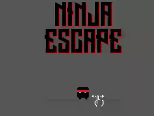 Spel Ninja escape på nätet