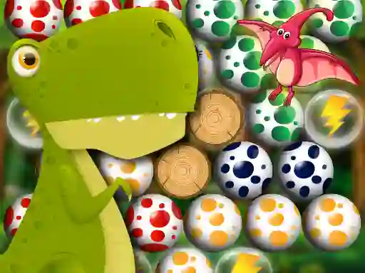 Spel Egg Shooter: Bubble Dinosaur på nätet