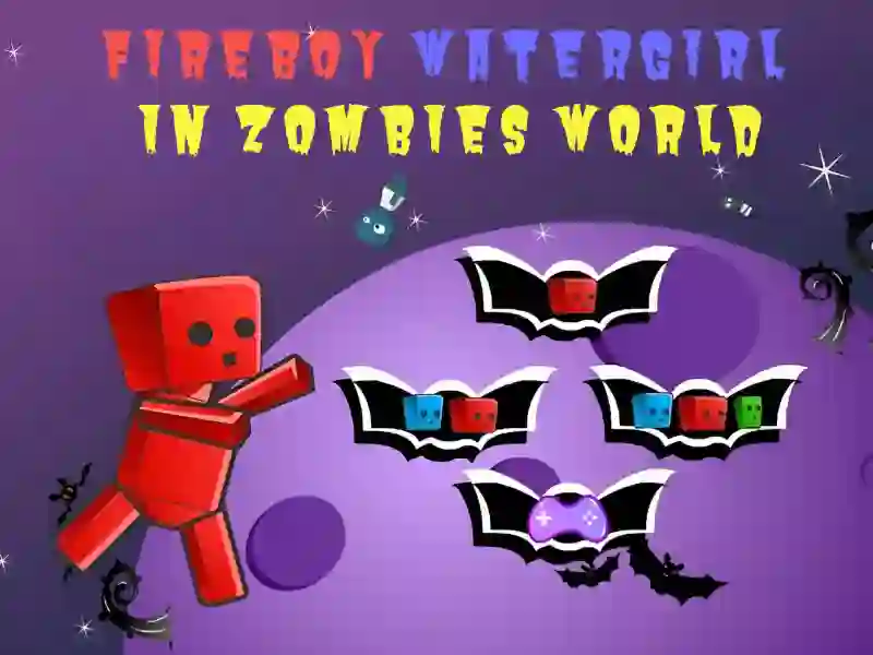 Spel Fireboy Watergirl In Zombies World på nätet