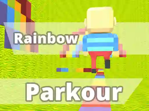 Spel KOGAMA Rainbow Parkour på nätet
