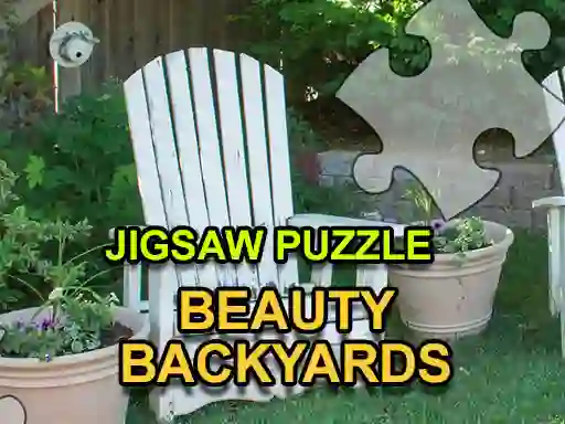 Spel Jigsaw Puzzle: Beauty Backyards på nätet