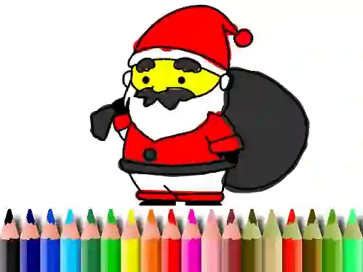 Spel Back To School: Santa Claus Coloring på nätet