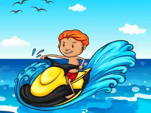 Spel Jet Ski Summer Fun Hidden på nätet