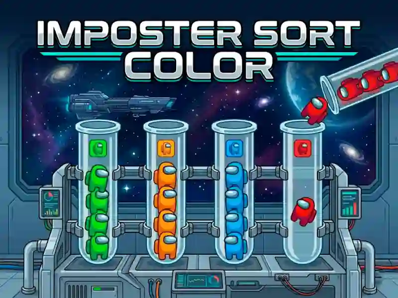 Spel Imposter Sort Color på nätet
