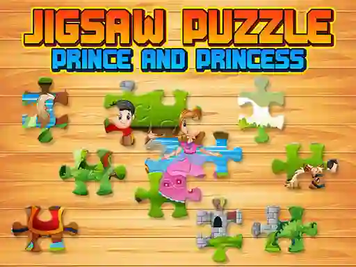 Spel Prince and Princess Jigsaw Puzzle på nätet