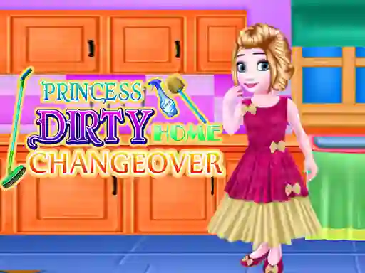 Spel Princess Dirty Home Changeover på nätet
